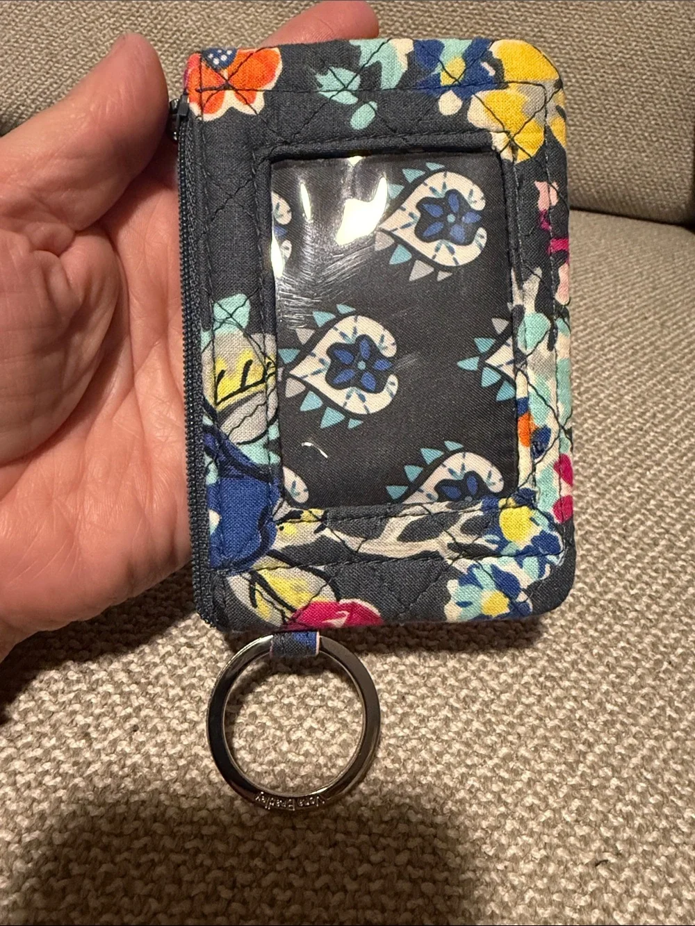 Vera Bradley Pick ONE Floral Quilted Keychain Cardholders